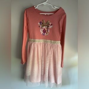 Disney's Minnie Mouse Girls Ruffle Tutu Dress by Jumping Beans Size 6- p…